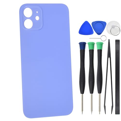 Sunrise glow Violette Rückseite aus Glas für iPhone 12, mit vorgeschnittenem Klebstoff von Sunrise glow