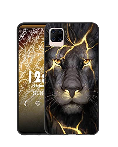 Sunrive Kompatibel mit ZTE Smartphone AXON 11 5G Hülle Silikon, Transparent Handyhülle Schutzhülle Etui Case (Q Löwe)+Gratis Universal Eingabestift MEHRWEG von Sunrive