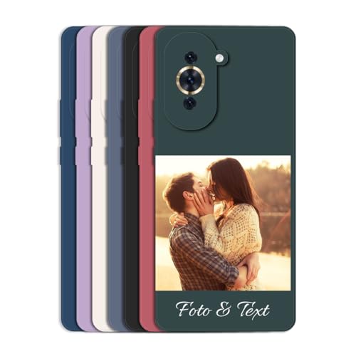 Sunrive Personalisierte Hülle kompatibel mit Huawei nova 10,matt Silikon Handyhülle Benutzerdefiniert Weicher Etui mit Eigenem Foto Bild Text Individuelle Case + 1 x Universale Handykette Sunrive Personalisierte Hülle kompatibel mit Huawei nova 10,matt Silikon Handyhülle Benutzerdefiniert Weicher Etui mit Eigenem Foto Bild Text Individuelle Case + 1 x Universale Handykette von Sunrive