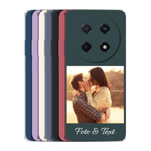 Sunrive Personalisierte Hülle kompatibel mit Huawei nova 12i,matt Silikon Handyhülle Benutzerdefiniert Weicher Etui mit Eigenem Foto Bild Text Individuelle Case +1x Universale Handykette Sunrive Personalisierte Hülle kompatibel mit Huawei nova 12i,matt Silikon Handyhülle Benutzerdefiniert Weicher Etui mit Eigenem Foto Bild Text Individuelle Case +1x Universale Handykette von Sunrive