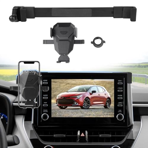 Sunsdrew Kfz-Handyhalterung für Toyota Corolla 2019–2025/Corolla Cross 2022–2025 Zubehör, verstellbare GPS-Corolla-Handyhalterung nur für 8-Zoll-Bildschirm, freihändig, ultra-stabiler Telefonständer Sunsdrew Kfz-Handyhalterung für Toyota Corolla 2019–2025/Corolla Cross 2022–2025 Zubehör, verstellbare GPS-Corolla-Handyhalterung nur für 8-Zoll-Bildschirm, freihändig, ultra-stabiler Telefonständer von Sunsdrew