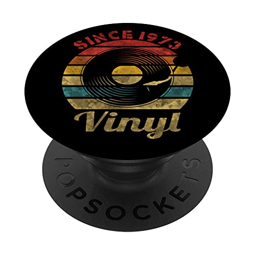 Since 1973 Vinyl Record Collector Retro Sunset Vintage Musik PopSockets mit austauschbarem PopGrip Since 1973 Vinyl Record Collector Retro Sunset Vintage Musik PopSockets mit austauschbarem PopGrip von Sunset Vinyl Vintage Music Retro Record Collection