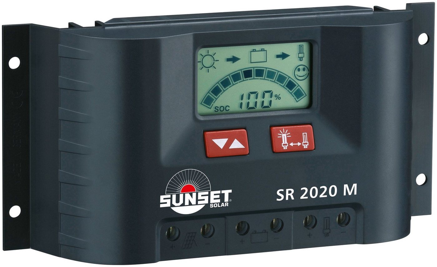 Sunset SR 2020M Solarladegerät (20000 mA, 20A) von Sunset