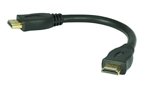 SunshineTronic High Speed HDMI Adapterkabel mit Ethernet | Ultra HD, 4Kx2K, Full HD, 3D, ARC, CEC | 20cm von SunshineTronic