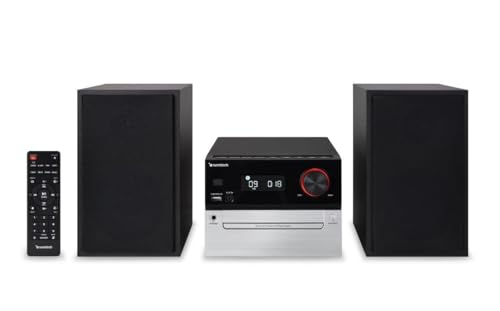 MIKROKETTE SUNSTECH, Hi-Fi-System mit Bluetooth, LCD-Display mit Intensitätsregelung, Ausgangsleistung: 30 W von Sunstech