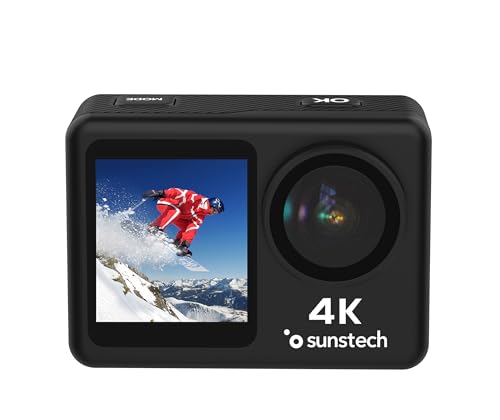 Sunstech Sportkamera, Adventure4K, Ultraleicht, wasserdicht, mit integriertem WLAN und Mikro. von Sunstech