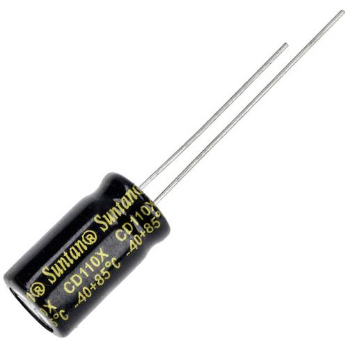 Suntan TS13DE1J101MSB040R Elektrolyt-Kondensator 3.5mm 100 µF 63V 20% (L x B) 14mm x 8mm von Suntan