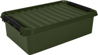6 maped the q-line Aufbewahrungsboxen 32,0 l grün, schwarz 40,0 x 60,0 x 18,0 cm (H6166052) von Sunware