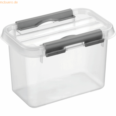 Sunware Aufbewahrungsbox mit Deckel 0,8 Liter Kunststoff 100x103x150mm von Sunware