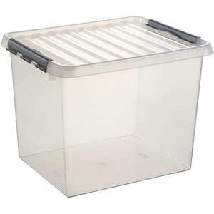 sunware Q-line Aufbewahrungsbox 52,0 l transparent 50,0 x 40,0 x 38,0 cm von Sunware