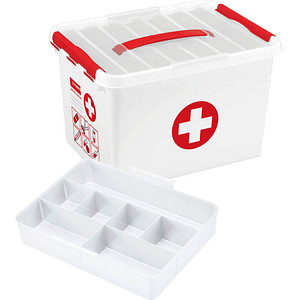 sunware the q-line Erste-Hilfe-Box 22,0 l weiß/rot 40,0 x 30,0 x 26,0 cm sunware the q-line Erste-Hilfe-Box 22,0 l weiß/rot 40,0 x 30,0 x 26,0 cm von Sunware