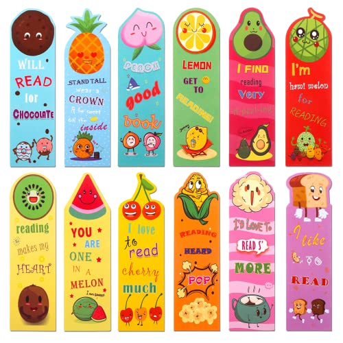 24 Stück Lesezeichen Kinder,Duftende Lesezeichen Personalisiert Kindergeburtstage,Geschenke für Schüler Lesen,Lesezeichen Papier mit Obst Duft,Kreatives Geschenke für Mädchen Jungen 24 Stück Lesezeichen Kinder,Duftende Lesezeichen Personalisiert Kindergeburtstage,Geschenke für Schüler Lesen,Lesezeichen Papier mit Obst Duft,Kreatives Geschenke für Mädchen Jungen von Sunwuun