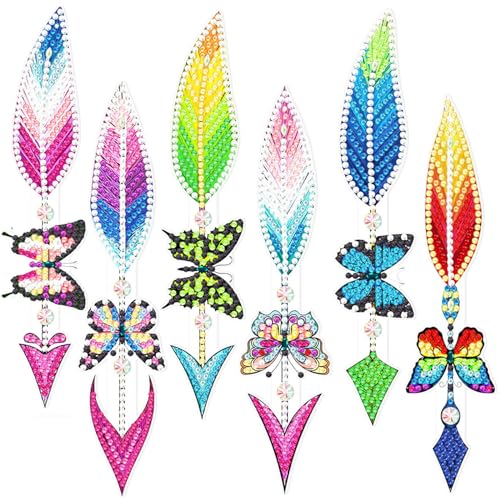 6 Stück 5D Diamond Painting Lesezeichen Kinder, Mädchen Geschenke 12 Jahre, Bastelset Kinder ab 6 7 8 9 11 Jahre Geburtstagsgeschenk 6 Stück 5D Diamond Painting Lesezeichen Kinder, Mädchen Geschenke 12 Jahre, Bastelset Kinder ab 6 7 8 9 11 Jahre Geburtstagsgeschenk von Sunwuun