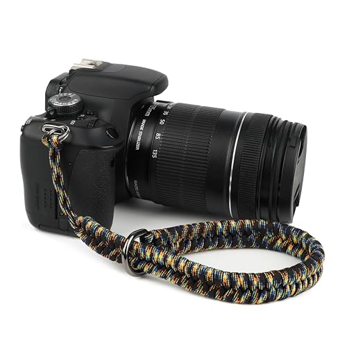 Sunya Kamera Handschlaufe Verstellbare Kamera Band Gurte Paracord Kamera Handgelenkschlaufe Trageschlaufe für DSLR von Sunya