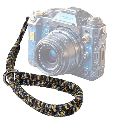 Sunya Kamera Handschlaufe Verstellbare Kamera Band Gurte Paracord Kamera Handgelenkschlaufe Trageschlaufe für DSLR von Sunya
