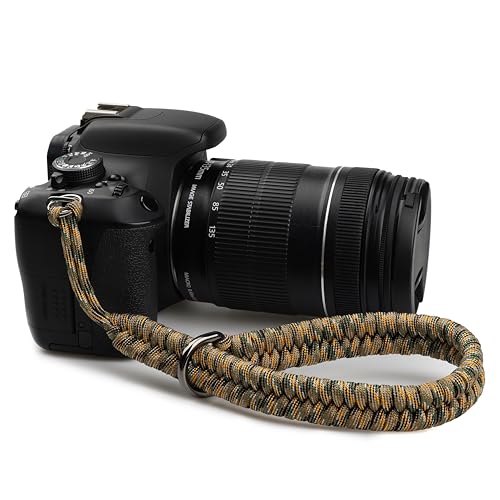 Sunya Kamera Handschlaufe mit Schnellverschluss Verstellbare Kamera Band Gurte Paracord Kamera Handgelenkschlaufe Trageschlaufe für DSLR von Sunya