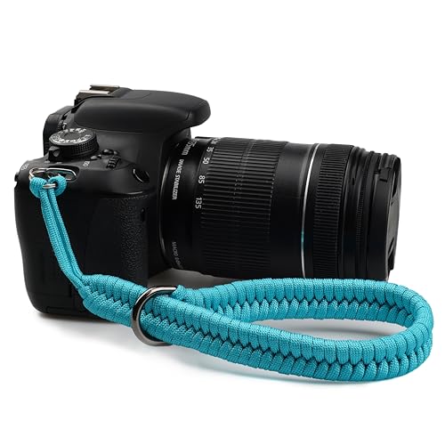 Sunya Kamera Handschlaufe mit Schnellverschluss Verstellbare Kamera Band Gurte aus Paracord Kamera Handgelenkschlaufe Trageschlaufe für DSLR von Sunya