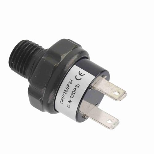 12V Universal Car Automatic Air Switch Lufrekontrollschalter mit Hochwertigem Metallmaterialgehäuse für den Einfachen Betrieb (120-150 psi) von Sunydog