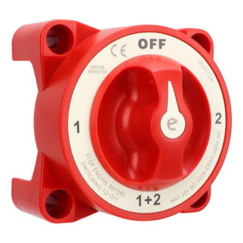 Marine Boat Yacht -Batterie Batterie Trennschalter, Isolieren des Stromschalters für RV -Auto -Batterie, 350A Wasserdichte Batterieschalter für Großen LKW, Kompaktes Design Marine Boat Yacht -Batterie Batterie Trennschalter, Isolieren des Stromschalters für RV -Auto -Batterie, 350A Wasserdichte Batterieschalter für Großen LKW, Kompaktes Design von Sunydog