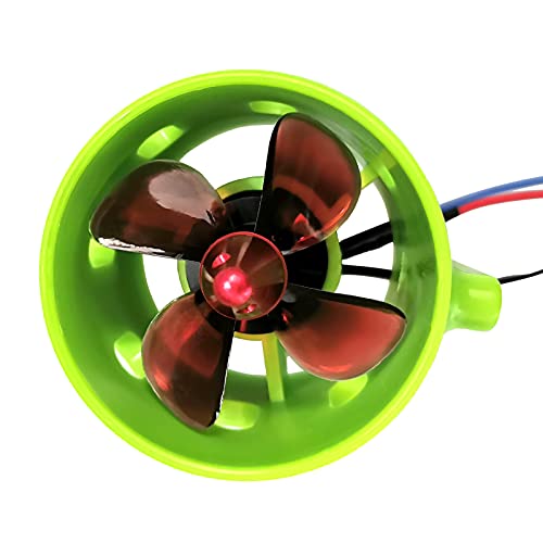 Sunydog RC 1000KV Brushless Unterwassermotor,bürstenloser Unterwassermotor im Uhrzeigersinn mit 4-Blatt-Propellern 12-24V wasserdichter Elektromotor-Antriebsmotor für RC-Köderboot-Nestschiff von Sunydog