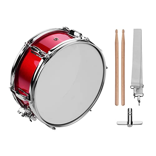 Sunydog Snare Drum mit,12inch Snare Drum Head mit Drumsticks Schultergurt Drum Key für Student Band von Sunydog