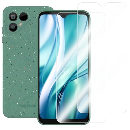Sunyinice für Fairphone 4 Panzerglas [2 Stück] für Schutzfolie Fairphone 4 5G displayschutz [9H] Schutz Glas Folie [Frei von Kratzern][HD Displayschutzfolie][Ultra-klar] von Sunyinice
