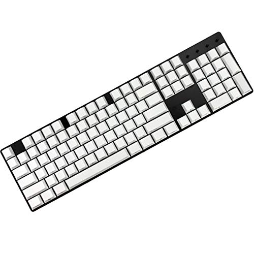 Sunzit Keycap Gaming, 104 Keys PBT Keycaps Seite Graviert Höhe des OEM Mechanische Tastatur Key Set für Schalter Cherry MX Mechanische Tastatur (nur Tastaturkappen von Sunzit