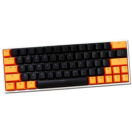 Sunzit Keycaps, 64 Keycaps Backlight Mechanische Tastatur PBT Keycaps für GK64 / SK64 Keyboard Keys (Keyboard von Sunzit
