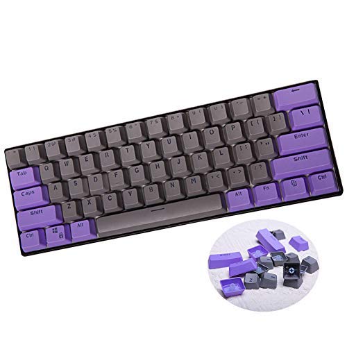 Sunzit Keycaps,61 Keycaps Backlight PBT Tastenkappe für Ducky / GH60 / RK61 / ALT61 Keyboard Keys (Keyboard Sunzit Keycaps,61 Keycaps Backlight PBT Tastenkappe für Ducky / GH60 / RK61 / ALT61 Keyboard Keys (Keyboard von Sunzit
