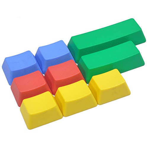 Sunzit Tastenkappen, 10 Tasten, PBT-Tastenkappen, OEM-Tastenkappen, mechanische Tastatur-Tastenkappen, dicke PBT-Tastenkappen für Cherry MX-Typ-Tastenkappen von Sunzit