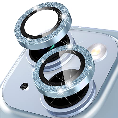 Diruite Kamera Linse Schutzfolie für iPhone 14/14 Plus Kameraschutz,HD Anti-Kratzen Glas Aluminium Rand Kamera Linse Displayschutz für iPhone 14/14 Plus Camera Protector von Suoman