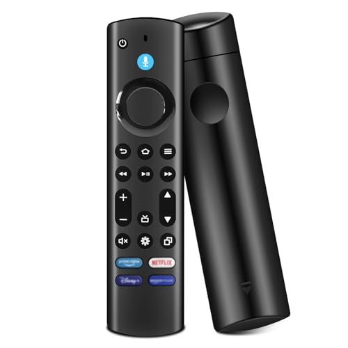 Ersatz-Sprachfernbedienung (4 Gen) Passend für Insignia/Pioneer Smart TVs, Mit Lautstärketasten, EIN/Aus-Taste von Suoxiom