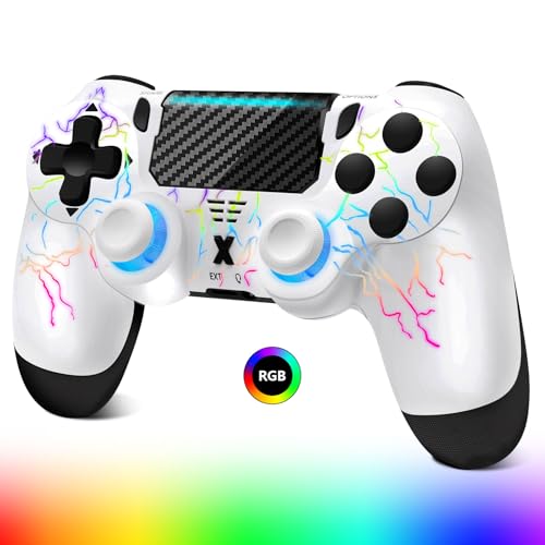 Suoxiom Wireless Controller für PS-4,Game Controller Kompatibel mit PS-4/Slim/Pro,Bluetooth Gamepad Joystick mit Dual Vibration/Touch Panel, Schwarz Suoxiom Wireless Controller für PS-4,Game Controller Kompatibel mit PS-4/Slim/Pro,Bluetooth Gamepad Joystick mit Dual Vibration/Touch Panel, Schwarz von Suoxiom