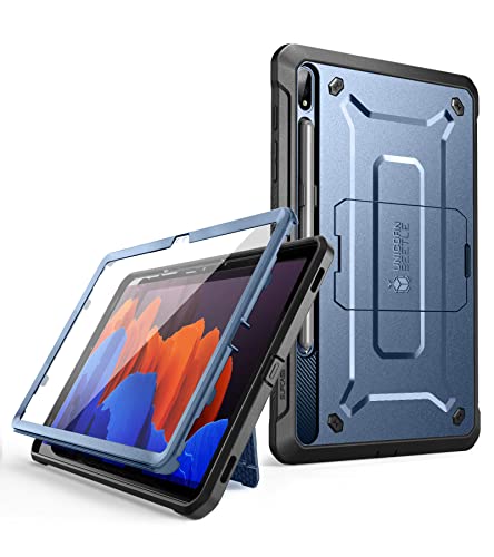 SUPCASE Hülle für Samsung Galaxy Tab S8 Ultra (14.6'') Case 360 Grad Schutzhülle [Unicorn Beetle Pro] mit Displayschutz und S Pen Halter 2022 Ausgabe (Blau) von SupCase