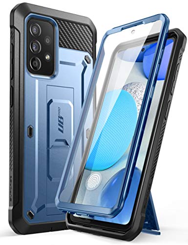 SUPCASE Outdoor Hülle für Samsung Galaxy A52/A52s 5G Handyhülle Bumper Case 360 Grad Schutzhülle Cover [Unicorn Beetle Pro] mit Integriertem Displayschutz (Blau) von SupCase