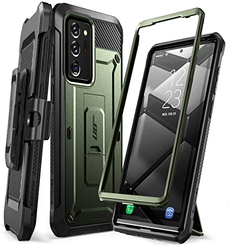 SUPCASE Outdoor Hülle für Samsung Galaxy Note 20Ultra (6.9") 5G Handyhülle Bumper Case Rugged Schutzhülle [Unicorn Beetle Pro] OHNE Displayschutz,Grün von SupCase