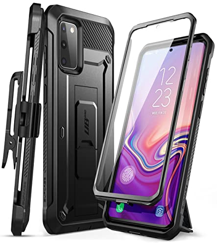 SUPCASE Outdoor Hülle für Samsung Galaxy S20 FE (6.5") 5G Handyhülle Bumper Case 360 Grad Schutzhülle [Unicorn Beetle Pro] mit Displayschutz, Schwarz von SupCase