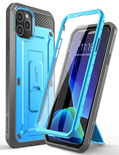 SUPCASE Outdoor Hülle für iPhone 11 Pro Max(6.5'') 360 Grad Handyhülle Bumper Case Schutzhülle Full Cover [Unicorn Beetle Pro] mit Displayschutz, Blau von SupCase
