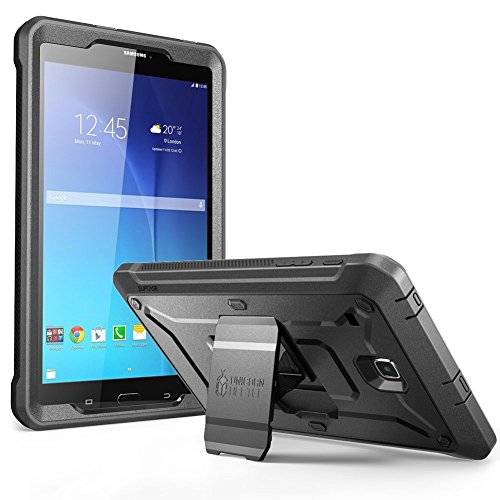 SUPCASE Unicorn Beetle Pro Series Case Designed for Galaxy Tab E 8.0, Full Body Hybrid Schutzhülle für Galaxy Tab 8.0 Zoll SM-T378/ SM-T375/ SM-T377 Tablet (Schwarz) von SupCase