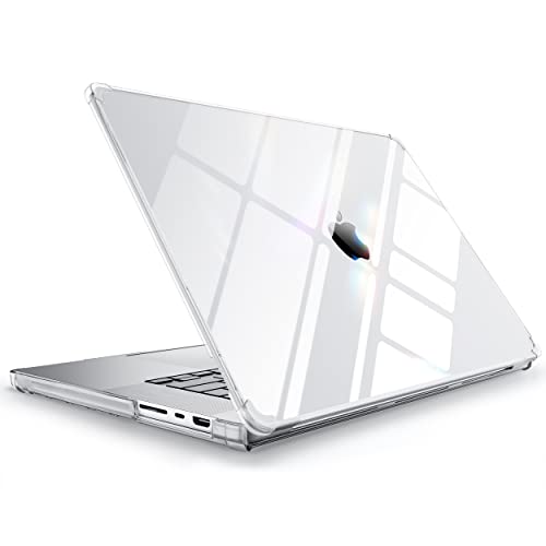 SUPCASE Unicorn Beetle Series Hülle für MacBook Pro 16 Zoll (2021) A2485 M1 Pro / M1 Max, Bumper Case Stoßfest Schutzhülle Protective Hartschale Cover für MacBook Pro 16‘’ mit Touch ID (Transparent) von SupCase