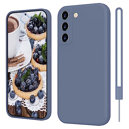Samsung Galaxy S21 FE Hülle Silikon Case, SupVict Hanyhülle Samsung Galaxy S21 FE mit Microfiber, Kratzfeste Rundumschutz Case Stoßfest Slim Hülle für Samsung S21 FE 5G Blau Grau Samsung Galaxy S21 FE Hülle Silikon Case, SupVict Hanyhülle Samsung Galaxy S21 FE mit Microfiber, Kratzfeste Rundumschutz Case Stoßfest Slim Hülle für Samsung S21 FE 5G Blau Grau von SupVict