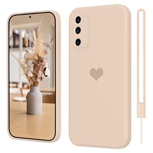 SupVict Samsung Galaxy S20 FE Hülle Silikon Case mit Herz, Hanyhülle Samsung S20 FE mit Microfiber, Kratzfeste Rundumschutz Case Stoßfest Slim Hülle für Samsung S20 FE 4G 5G Khaki SupVict Samsung Galaxy S20 FE Hülle Silikon Case mit Herz, Hanyhülle Samsung S20 FE mit Microfiber, Kratzfeste Rundumschutz Case Stoßfest Slim Hülle für Samsung S20 FE 4G 5G Khaki von SupVict