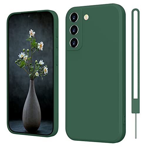 SupVict Samsung Galaxy S21 FE Hülle Silikon Case, Hanyhülle Samsung Galaxy S21 FE mit Microfiber, Kratzfeste Rundumschutz Case Stoßfest Slim Hülle für Samsung S21 FE 5G Grün SupVict Samsung Galaxy S21 FE Hülle Silikon Case, Hanyhülle Samsung Galaxy S21 FE mit Microfiber, Kratzfeste Rundumschutz Case Stoßfest Slim Hülle für Samsung S21 FE 5G Grün von SupVict