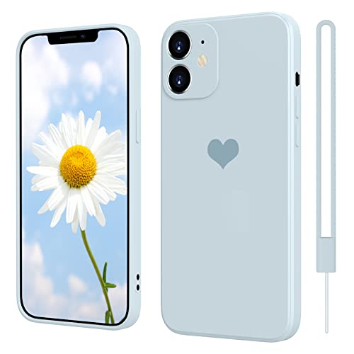 SupVict iPhone 11 Hülle Silikon Case mit Herz, Hanyhülle iPhone 11 Ultra Dünn mit Microfiber, Kratzfeste Rundumschutz Case Stoßfest Slim Schutz Hülle für iPhone 11 6.1'' Hell Blau SupVict iPhone 11 Hülle Silikon Case mit Herz, Hanyhülle iPhone 11 Ultra Dünn mit Microfiber, Kratzfeste Rundumschutz Case Stoßfest Slim Schutz Hülle für iPhone 11 6.1'' Hell Blau von SupVict