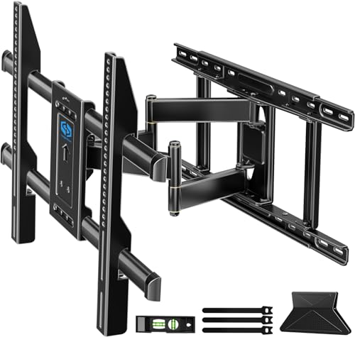 Supcline TV Wandhalterung für die meisten 42-80 Zoll Fernseher, Fernseher Halterung Gelenk-Schwenk-Neige-Langarm, TV Halterung Passend für 8”/12”/16”/18”/24” Holzständer, Max VESA 600x400mm, 60kg Supcline TV Wandhalterung für die meisten 42-80 Zoll Fernseher, Fernseher Halterung Gelenk-Schwenk-Neige-Langarm, TV Halterung Passend für 8”/12”/16”/18”/24” Holzständer, Max VESA 600x400mm, 60kg von Supcline