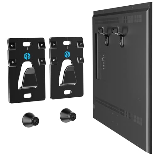 Supcline TV-Wandhalterung ohne Bolzen, für die meisten 66-254 cm (26-100 Zoll) Fernseher bis zu 90 kg, Trockenbau ohne Bohren, 3,8 cm flache TV-Halterung, einfache Installation von Supcline