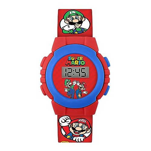 Mario Jungen Digital Quarz Uhr GSM4234 von Super Mario