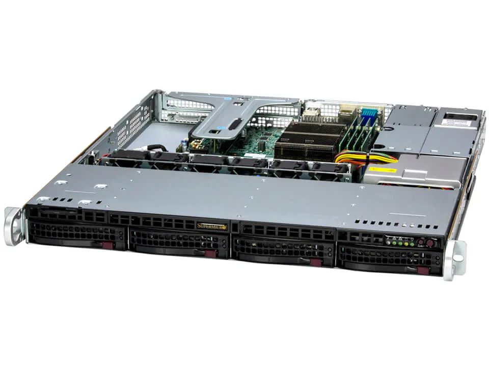 Supermicro 1U E-2456 6C/12T 2x16GB 480GB M.2 4x3.5 HS 600W Supermicro 1U E-2456 6C/12T 2x16GB 480GB M.2 4x3.5 HS 600W von Super Micro