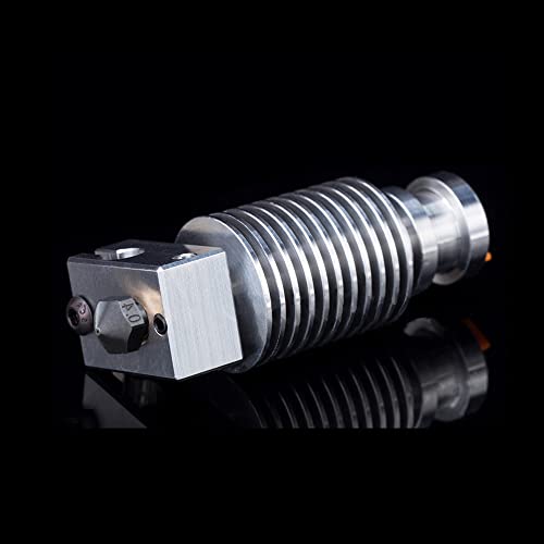 Super Print Prusa Hotend,V6 Hotend DIY All Metal,Nozzle Heatsink Heatbreak for V6 Hotend PT100 Prusa I3 MK3/ MK3S/MK3S+/MK2/Me-ga/S/X Series 3D Printer.（Hardened Steel Nozzle von Super Print