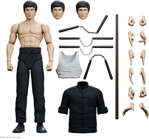 SUPER7 Bruce Lee Figur Ultimates Bruce The Warrior, 18 cm von Super7